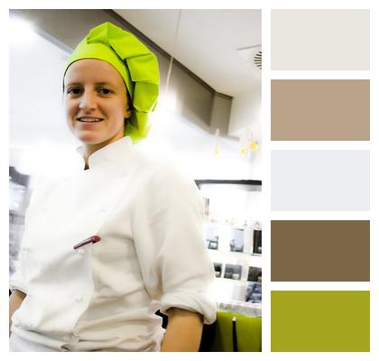Cook Pastry Chef Woman Image